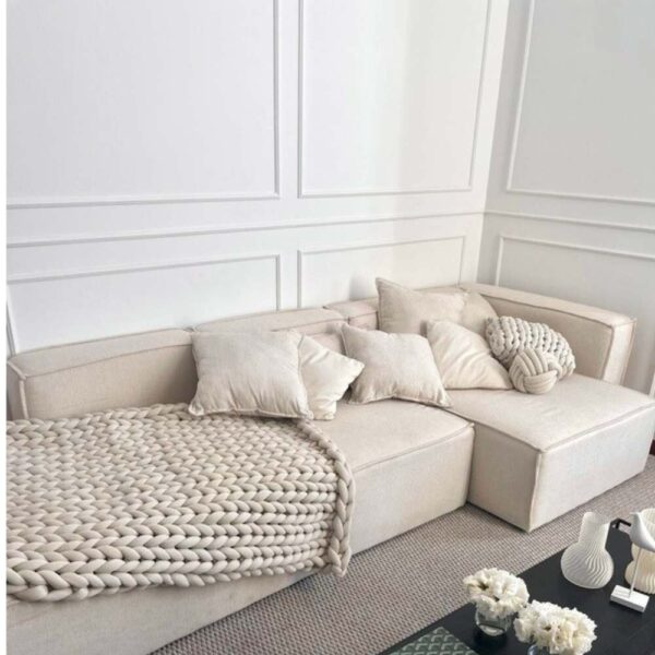 Manta Maxi Tricot Decorativa - Image 3